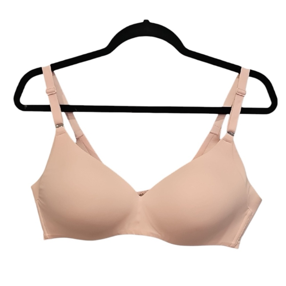 🍄 Sleek Back Bra, Light Pink, Size 38B